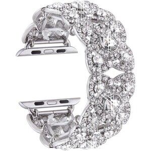 Bling Bands for Compatible with Apple Watch 38mm 40mm 42mm 44mm 41mm 45mm 49mm